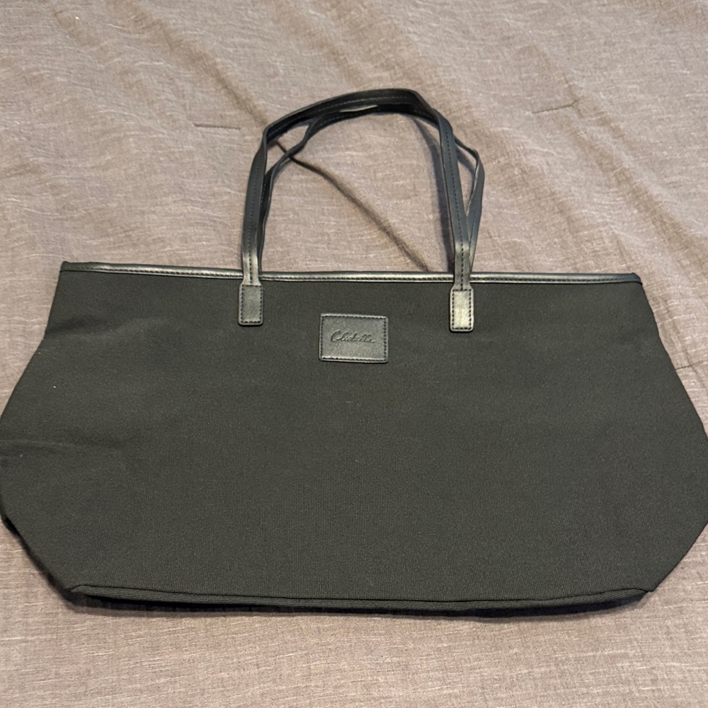 Cleobella Black Canvas Tote